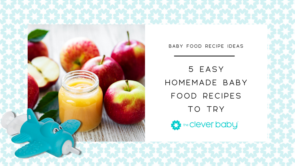 5 Easy Homemade Baby Food Recipes to Try