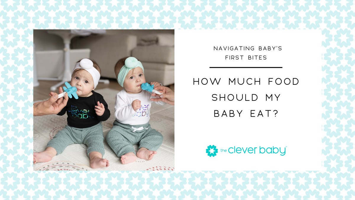Navigating Baby's First Bites: How Much Food Should My Baby Eat? – The