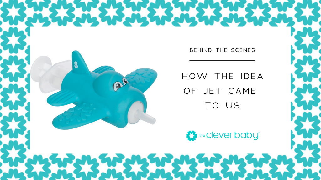 Jet is the first-of-its-kind baby food feeder, medicine dispenser and teether all-in-one!